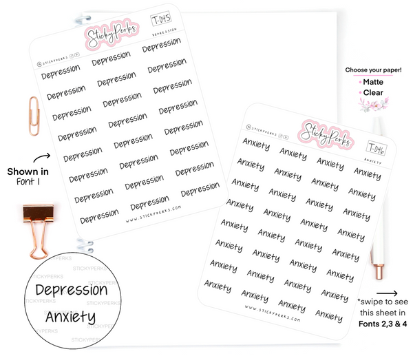 Depression/Anxiety Script