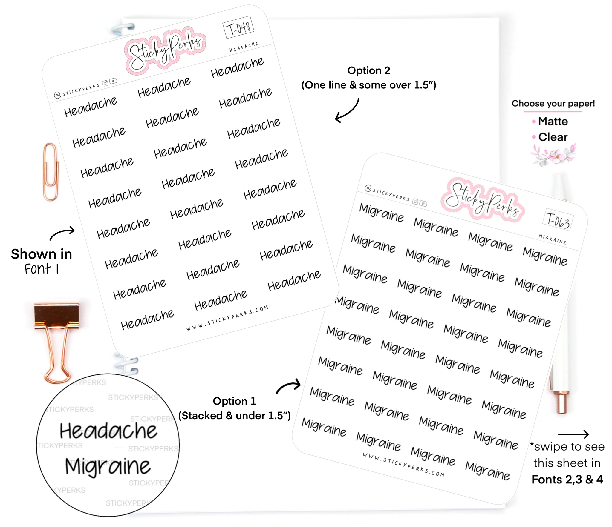 Migraine/Headache Script