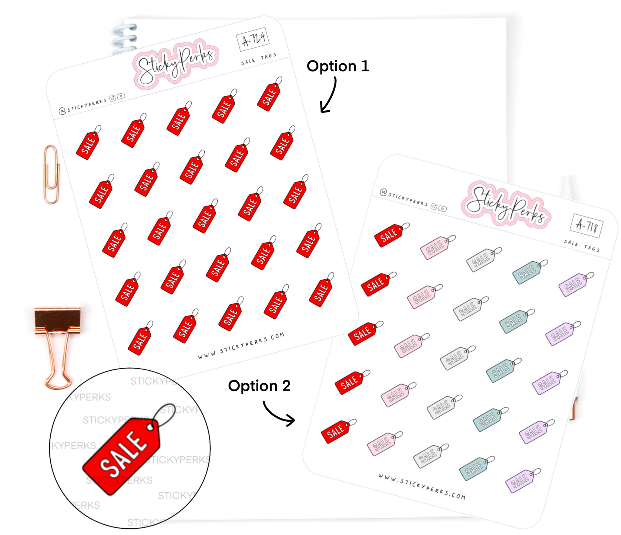 Sale tags
